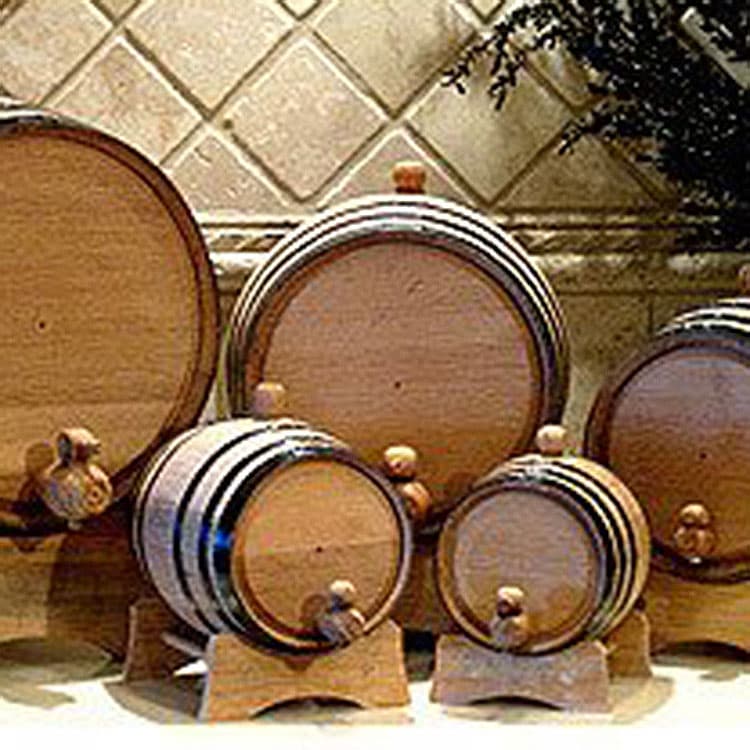 Mini oak barrels