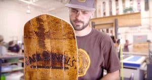 Custom Whiskey Barrel Snowboard