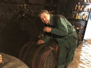 Wine Barrel Siphoning