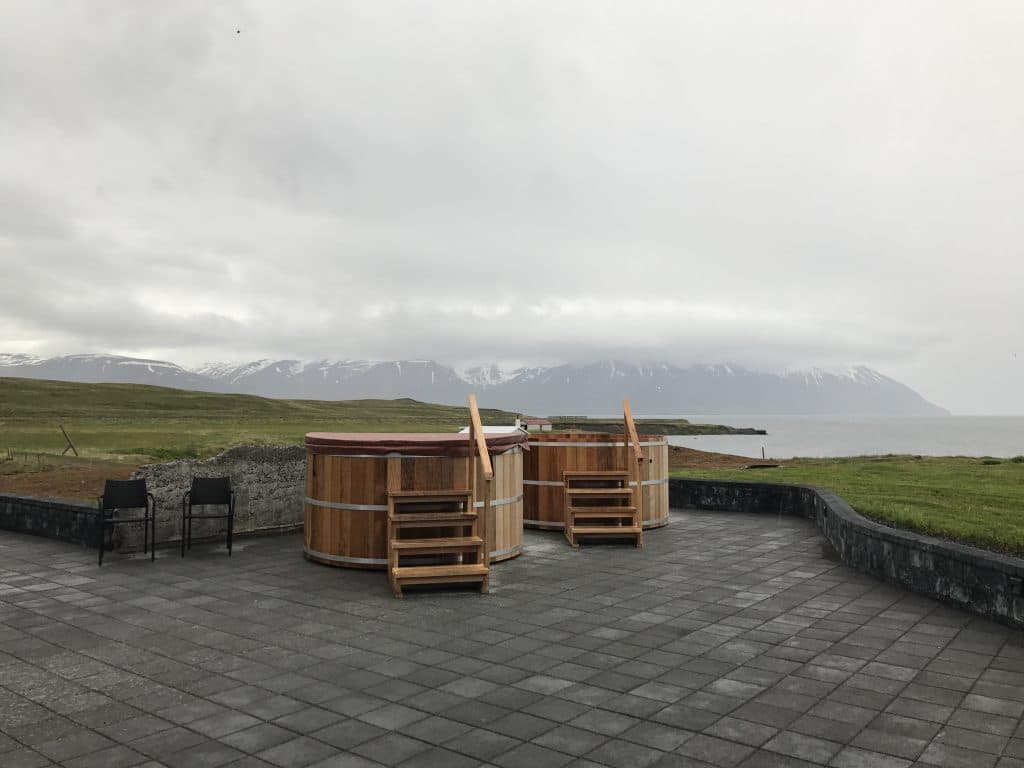 Icelandic hot tubs