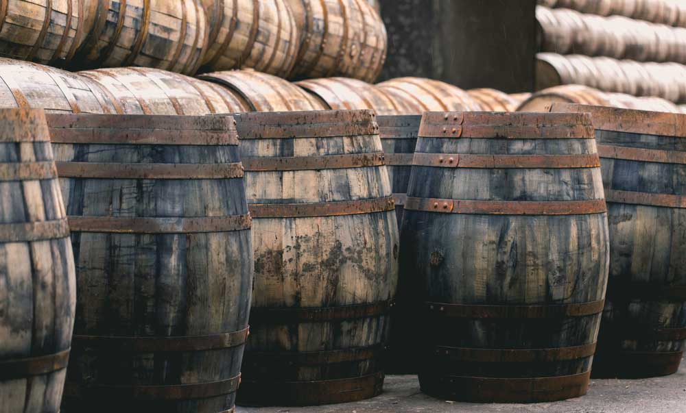 Old barrels