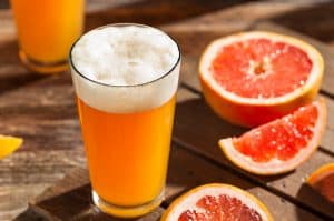 Grapefruit sour beer