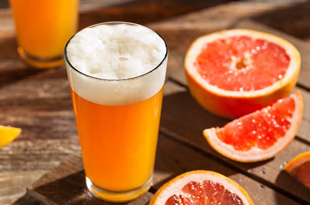 Grapefruit sour beer