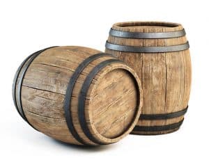 Bourbon barrel wine